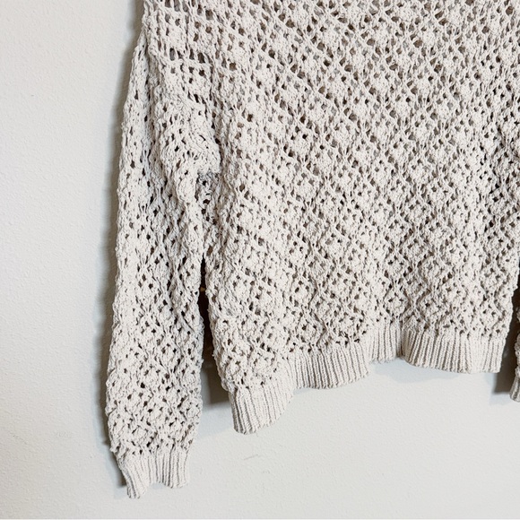 Studio B Cream Knit Sweater - Picture 5 of 8